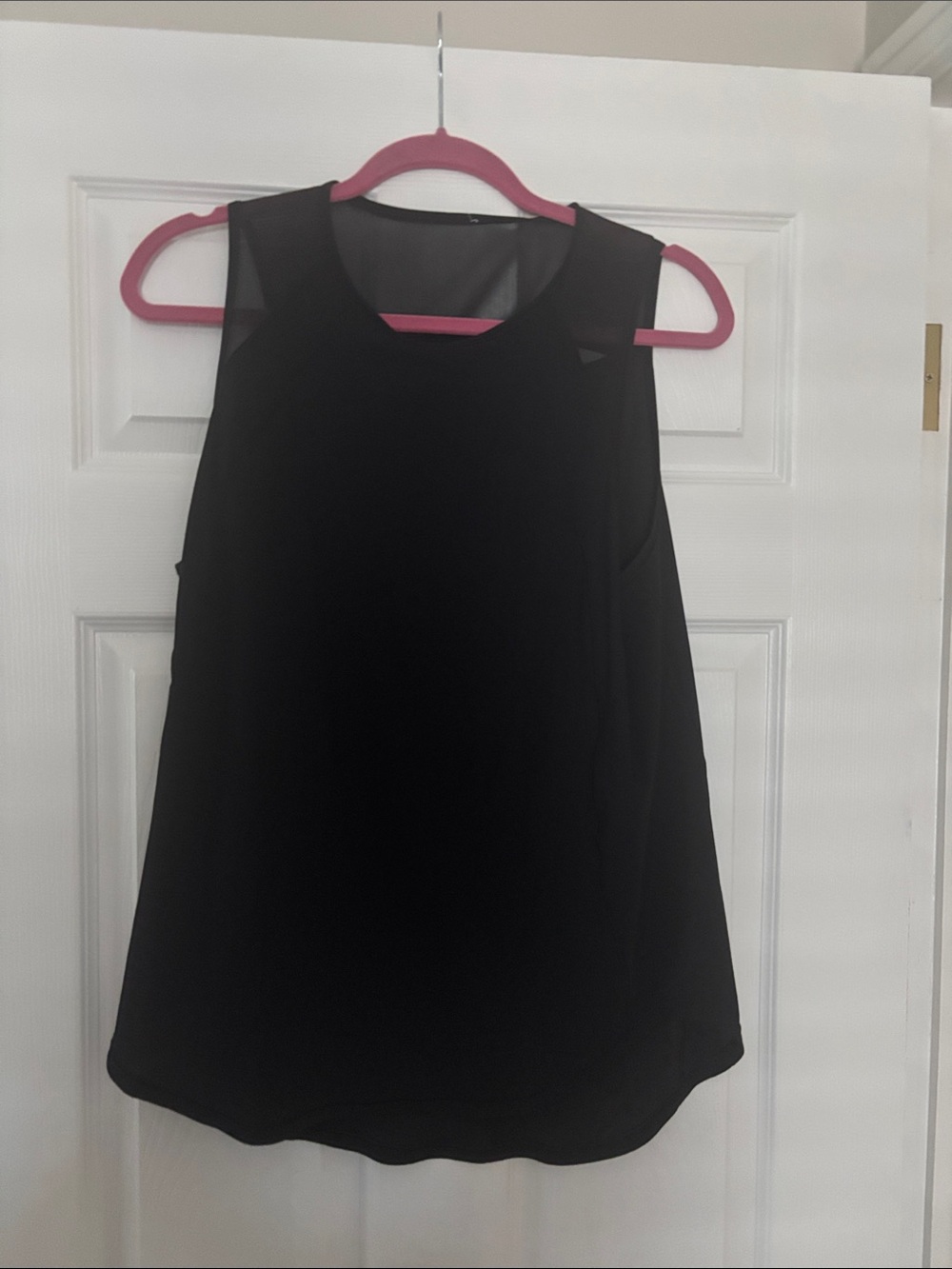 Athleta Black Tank Top size Large